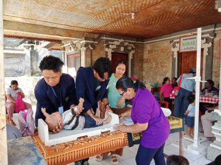 Posyandu Balita Mawar 1 Banjar Dinas Anyar Gelar Pelayanan Posyandu